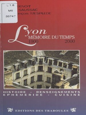 cover image of Lyon, mémoire du temps (1900-2000)